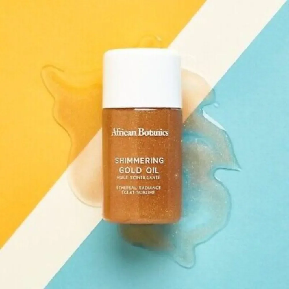 NEW African Botanics Shimmering Gold Oil